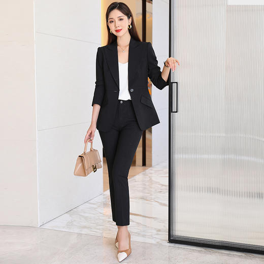 重磅福利！职业西装套装时尚气质正装高端经理工作服 商品图8