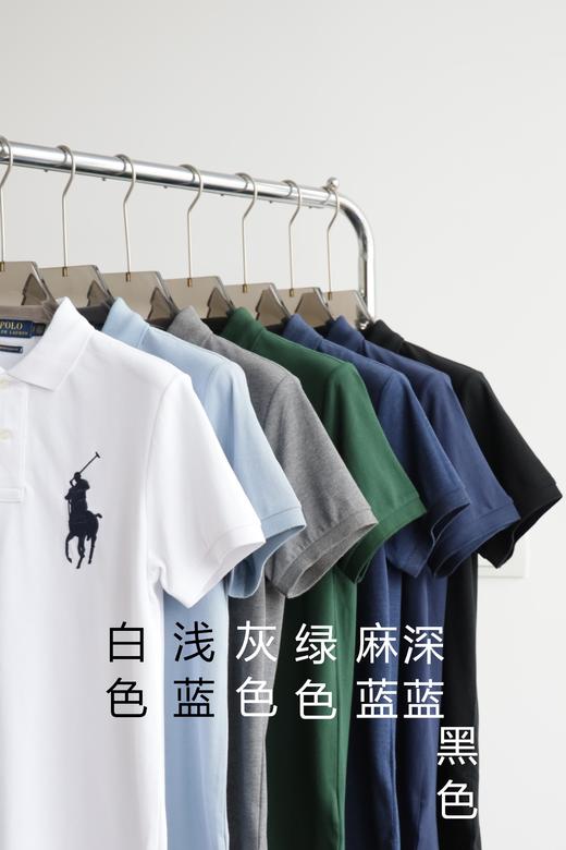 24 R.L 大馬刺绣 翻领短袖POLO衫 TX169 商品图4