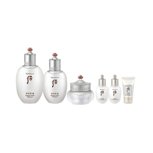 【航免仓】Whoo后拱辰享雪玉美白件套 商品图0