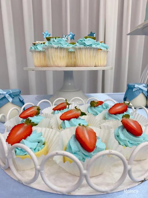 蓝色系列开业甜品台 商品图2