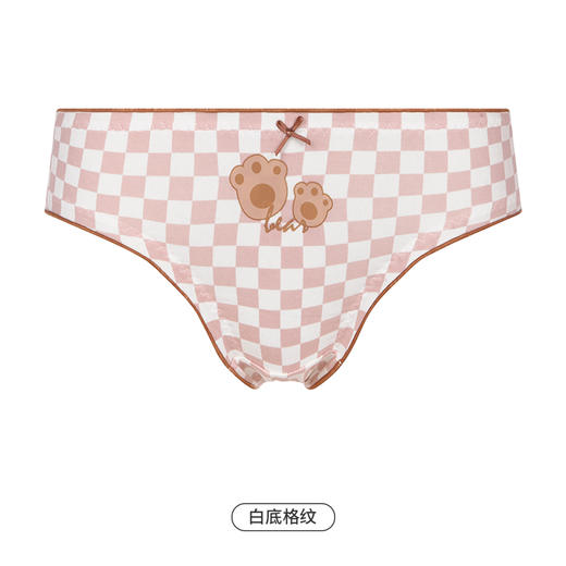 都市丽人时尚系列舒肤棉内裤女纯棉女士内裤低腰三角内裤LK43A6 商品图9