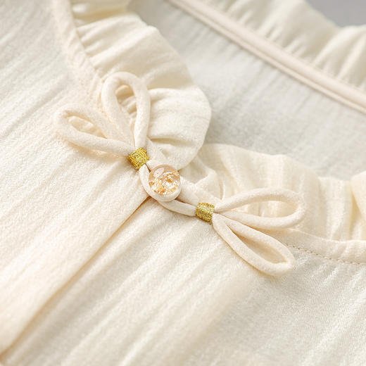 新中式重工天丝刺绣盘扣立领衬衣女装春季上衣WLZD-2403415 商品图2