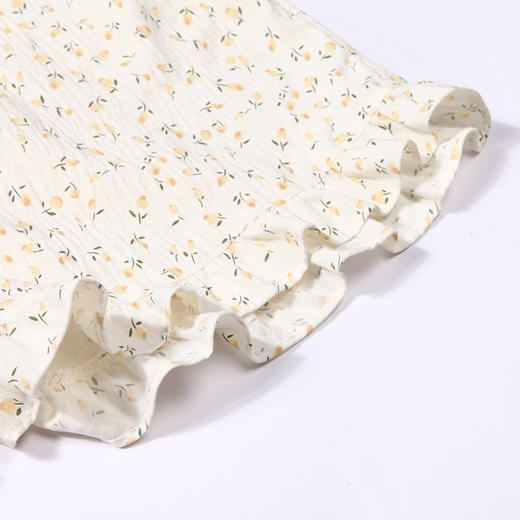 都市丽人亲情蜜语舒适外出春夏睡衣女软绵绵家居服薄款短袖短裤女士套装LH49A3 商品图12