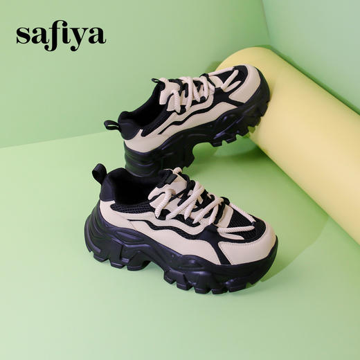 超值精选 | 索菲娅/safiya2024潮流百搭厚底老爹鞋 SF33912367 商品图1
