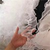 【热卖】芭蕾风花束欧根纱加密褶皱/素边珍珠款/1米/包 商品缩略图9