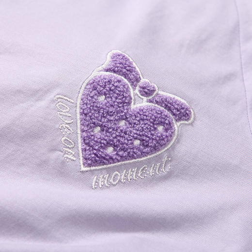 都市丽人生活家居春夏睡衣女32支CVC单面家居服薄款短袖裙女士睡裙LH46D7 商品图6