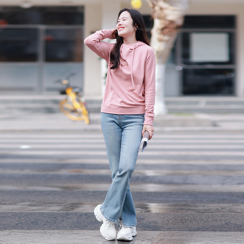 199元仅限首发丨谁穿谁是大长腿的微喇牛仔裤，春季新款