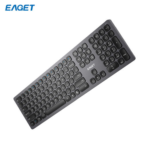 忆捷TYPE-C充电无线键盘鼠标套装静音剪刀脚薄膜轻薄简约无线键鼠套装YT02 商品图3