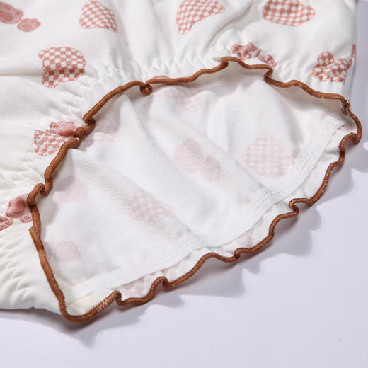 都市丽人时尚系列舒肤棉内裤女纯棉女士内裤低腰三角内裤LK43A6 商品图6