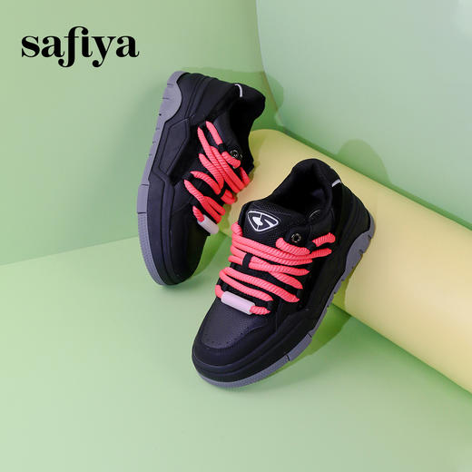 超值精选| Safiya/索菲娅2024时尚百搭潮流舒适复古运动板鞋SF33912358 商品图4