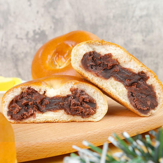 🔥🔥🔥山姆火到要抢的红豆包来了！限时买一赠一啦！！ 【怪力食厂】绵软细腻的红豆沙🫘，多多多到爆浆，一口超满足🥰🥰。面包软fufu有韧性，老人小孩👵👧都爱吃，打工人，宝妈，学生党必备 商品图3