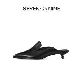 【促销款】7or9-空气棉后空凉拖新月黑标系列