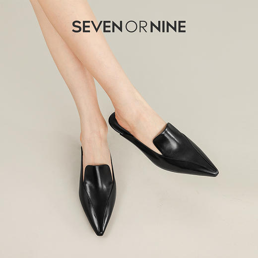 【促销款】7or9-空气棉后空凉拖新月黑标系列 商品图3