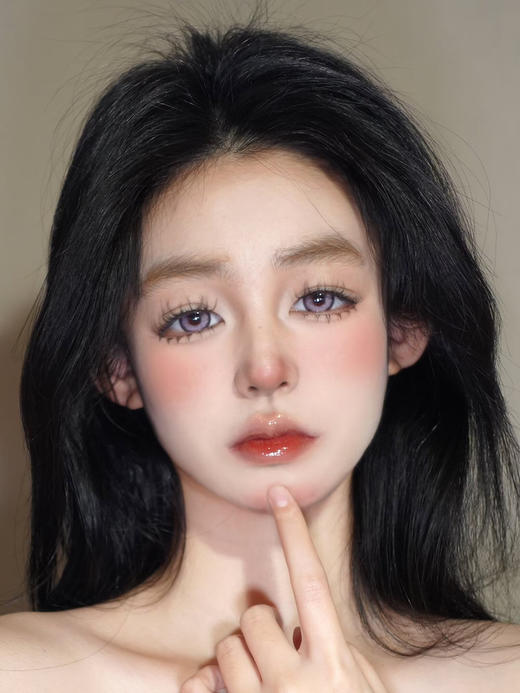 『大直径日抛』 YEELENS-混血C32紫-14.5mm【日抛0-800度 无525/575】 商品图2