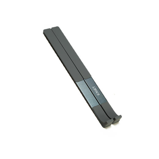 忆捷苹果Macbook联想拯救者小新华为戴尔笔记本电脑散热支架底座 折叠升降式手提平板便携增高可收纳支架Z6 商品图2