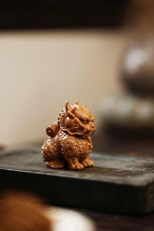 经书麒麟°老山檀摆件 商品图7