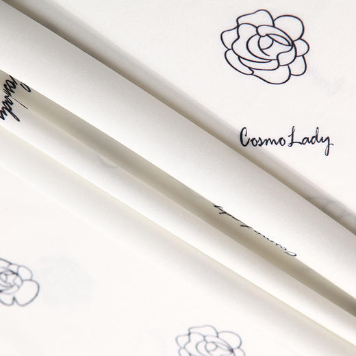 都市丽人生活家居春夏睡衣女冰雪丝印花家居服薄款吊带裙+外袍女士丝质套装LH44A3 商品图5