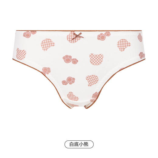 都市丽人时尚系列舒肤棉内裤女纯棉女士内裤低腰三角内裤LK43A6 商品图10
