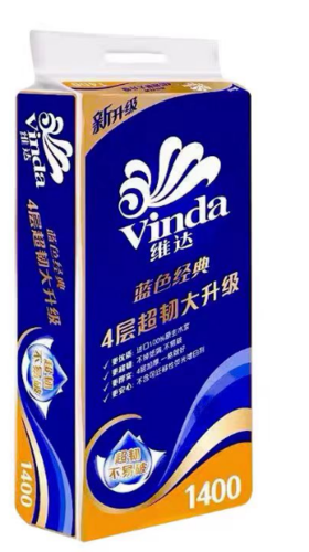 维达卷纸	1400g（10卷）*1提