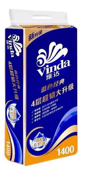维达卷纸	1400g（10卷）*1提 商品图0