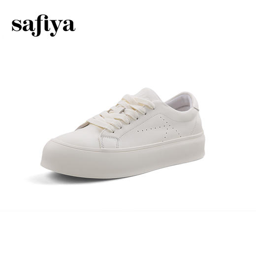 超值精选|Safiya/索菲娅2024百搭舒适低帮休闲小白鞋 SF33912256 商品图6