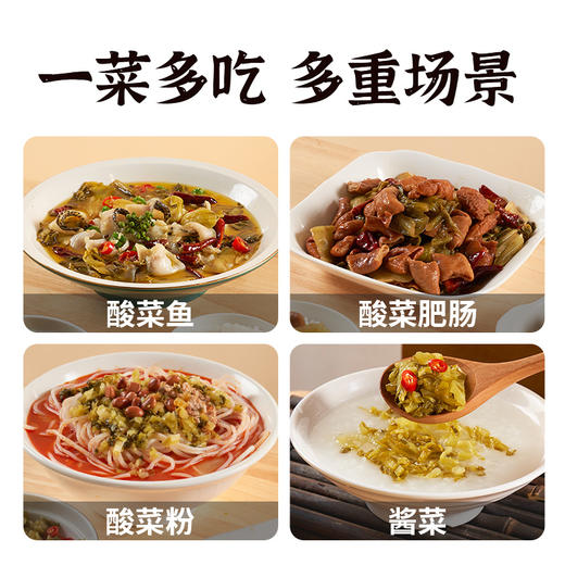 仟味神厨益生菌发酵酸菜|开袋免洗，0防腐0亚硝酸盐，酸爽脆嫩下饭一绝 商品图9
