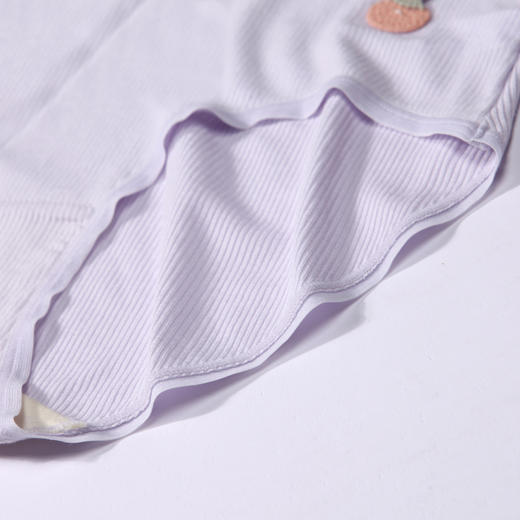 都市丽人健康木代尔系列纤柔绵内裤女人棉罗纹女士内裤低腰三角内裤LK43C1 商品图6