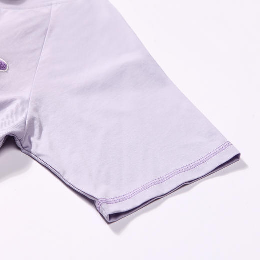 都市丽人生活家居春夏睡衣女32支CVC单面家居服薄款短袖裙女士睡裙LH46D7 商品图7