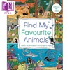 【中商原版】DK找到喜爱的动物 Find My Favourite Animals 英文原版 儿童纸板绘本 搜索和查找纸板书 亲子互动读物 进口童书 商品缩略图0