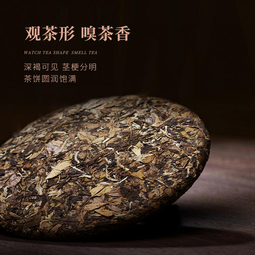 白大师阅天下2017年福鼎白茶老寿眉陈年枣香寿眉茶饼茶叶礼盒300g 商品图2