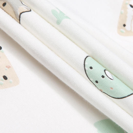 都市丽人眯雅佳生活家居春夏睡衣女童针织人棉家居服薄款中袖长裤童装棉质套装JH42A1 商品图4