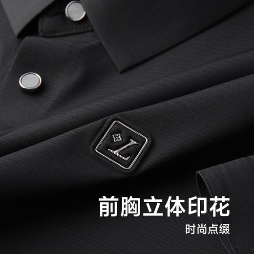 【冰丝高弹】【新款DK】大依优型大码男装短袖Polo衫翻领加肥加大透气吸汗夏季上衣半袖t恤夏装 商品图2