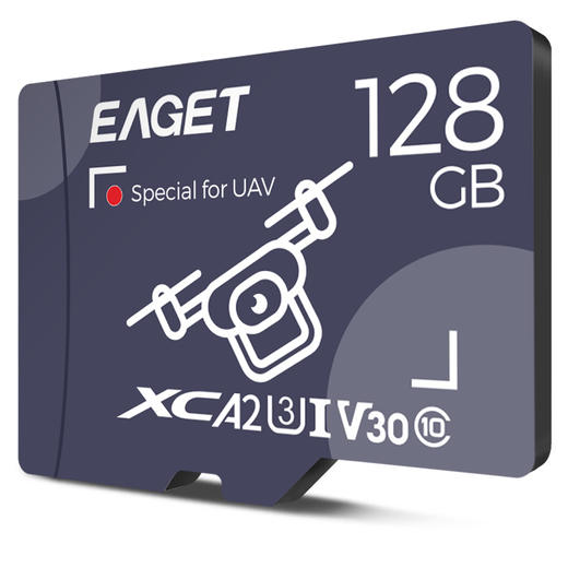 忆捷T5无人机存储卡高速稳定4K高清流畅 读速高达160MBs高速TF卡 128G 商品图1