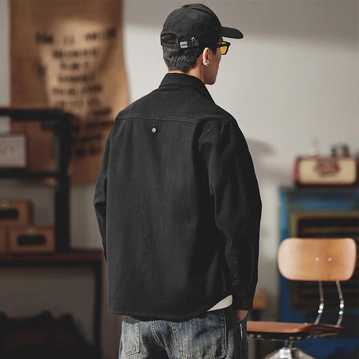 【Q】【新款DQ】大依优型大码牛仔外套新款牛仔衣青年百搭上衣潮款加肥加大胖子 商品图3