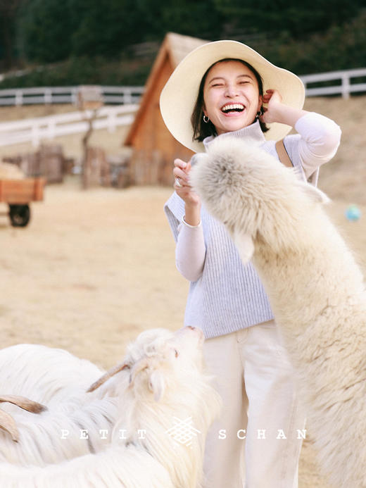 PETIT SCHAN小闪 CLO#203 blank-leaving 留白 经典直筒中腰水洗环保牛仔裤 商品图2