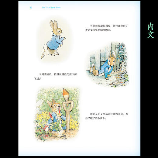 彼得兔的故事 比阿特丽克丝·波特 著 儿童文学 商品图3