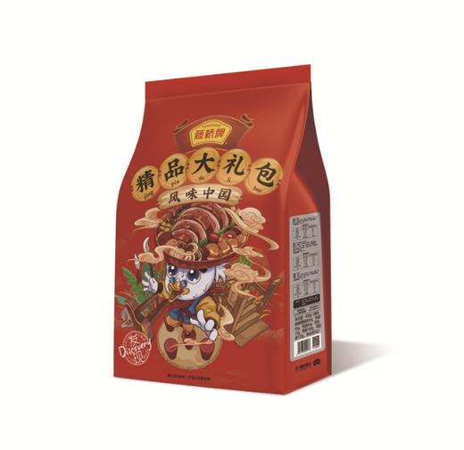 【零食大礼包】藤桥牌正宗温州鸭舌鸭掌鸭翅卤味鸭脖休闲零食大礼包国潮礼盒450g 商品图2