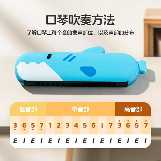 儿童口琴 宝宝早教乐器 入门初学者 商品图3