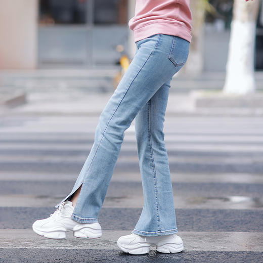 199元仅限首发丨谁穿谁是大长腿的微喇牛仔裤，春季新款 商品图1