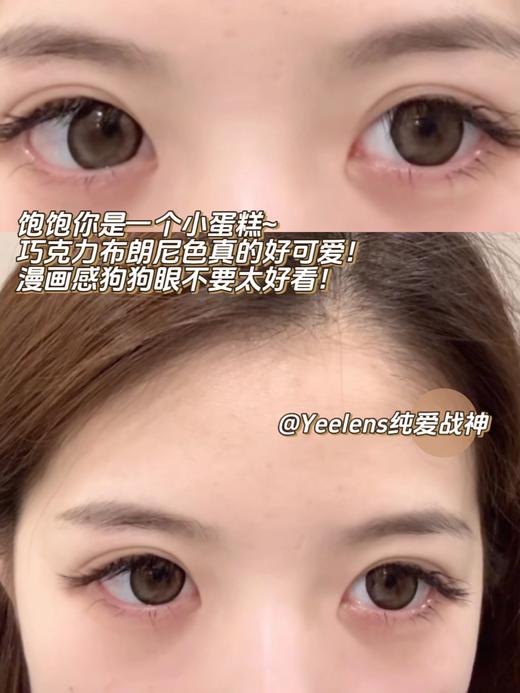 瑞尔康 yeelens 日抛美瞳 c23 直径14.5mm着色14.0mm（月抛纯爱战神同款） 商品图12