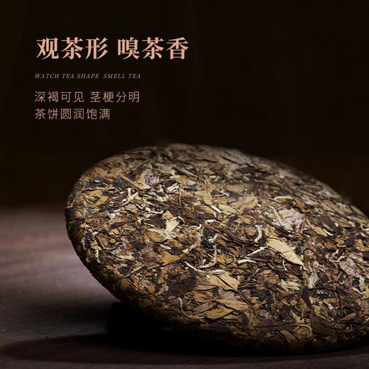 白大师阅天下系列2014年高山福鼎白茶陈年枣香茶叶寿眉茶饼300g 商品图2
