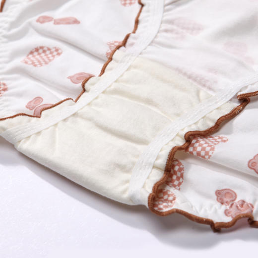 都市丽人时尚系列舒肤棉内裤女纯棉女士内裤低腰三角内裤LK43A6 商品图8