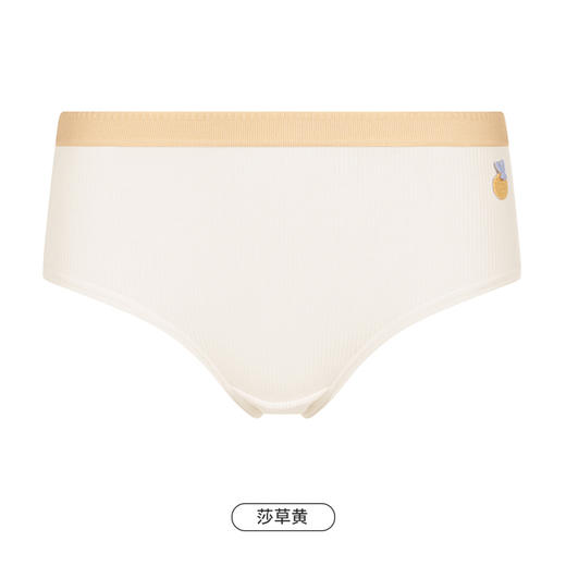 都市丽人健康木代尔系列纤柔绵内裤女人棉罗纹女士内裤低腰三角内裤LK43C1 商品图12