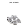 lost in echo2024春季新品设计师品牌尖方头异形镂空跟运动凉拖 商品缩略图0