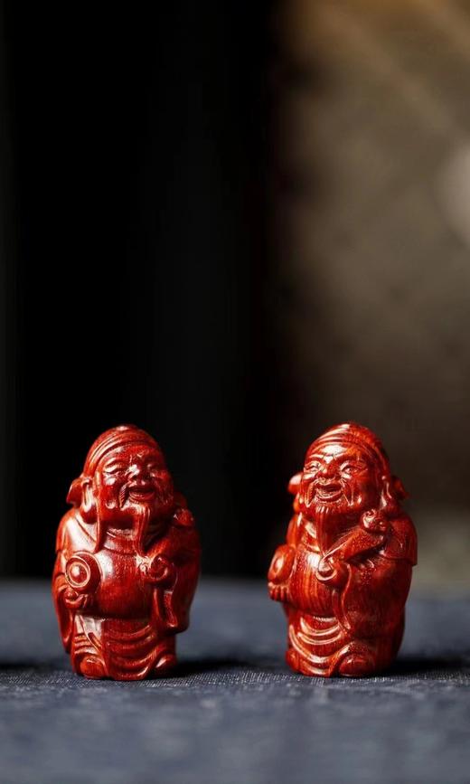 小财神°小叶紫檀手把件 商品图5