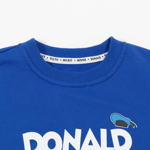 迪士尼米奇撞色袖子24年春季新款男童套装运动休闲卫衣卫裤两件套ZD1DT009 商品图7