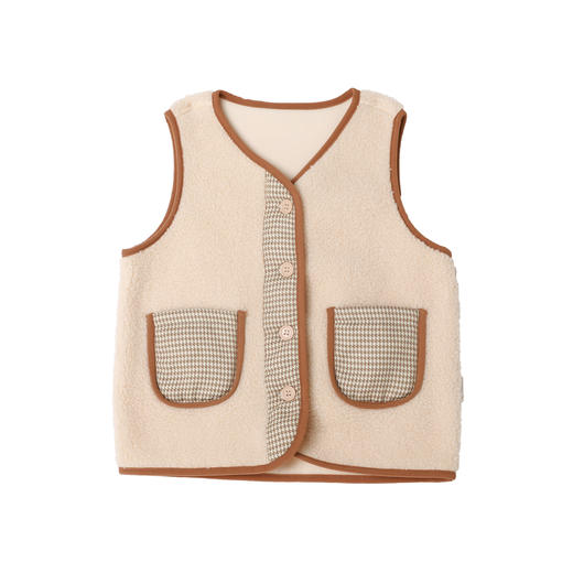 笛莎Deesha 童装2023冬季新款甜美马甲 商品图5