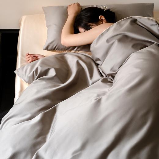 2024春 100S新疆长绒棉双拼床品三件套/四件套 床单款床笠款  雅致清爽春日色 商品图2