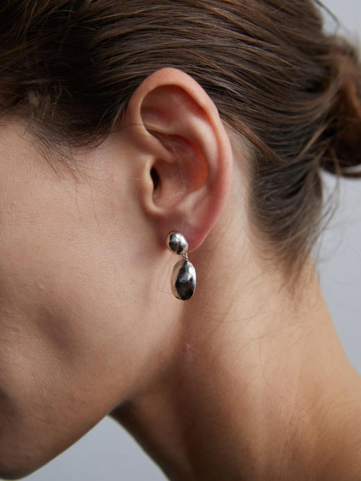 ABOAB｜DUAL Earrings [耳环 金 / 银 ]【SCULPTING】 商品图0