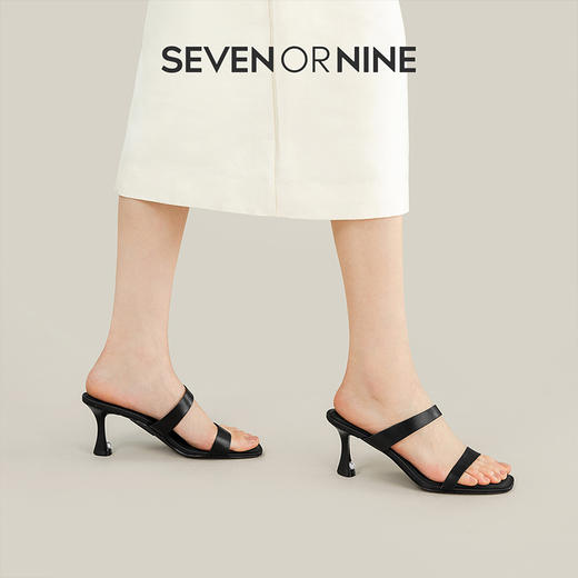 【促销款】7or9-沙发系凉鞋远山黑标系列 商品图2